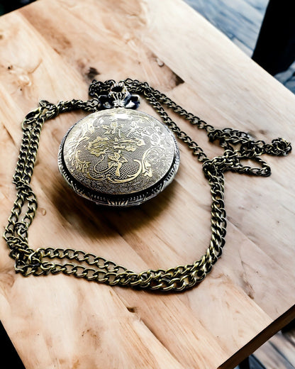 Džepni sat "Buddha Time Elegance", mogućnost personalizacije gravurom