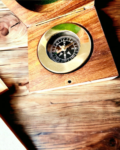 Traveler's Compass Rajput with personalization option - as a gift