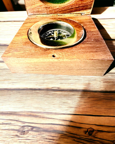 Traveler's Compass Rajput with personalization option - as a gift