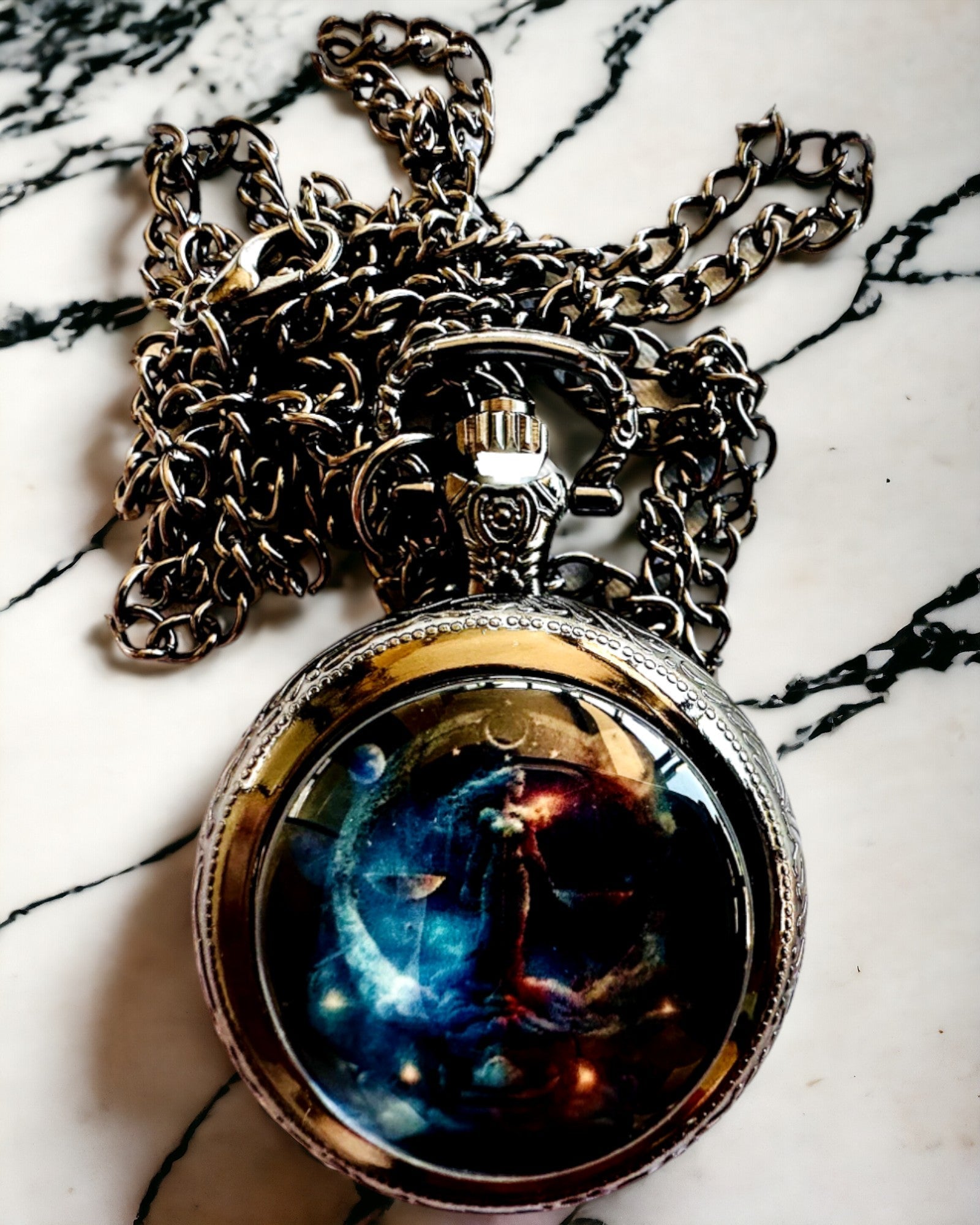 Кишеньковий годинник космічний "Galactic Timekeeper" - можливість персоналізації гравіюванням