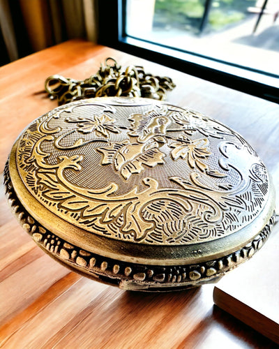 Džepni sat "Motociklistički Elegantan" – Graviranje