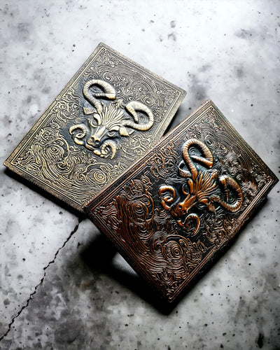 Magiczny Notes, caderno "Boski Byk" - Papelaria Elegante e Única, personalização com gravação