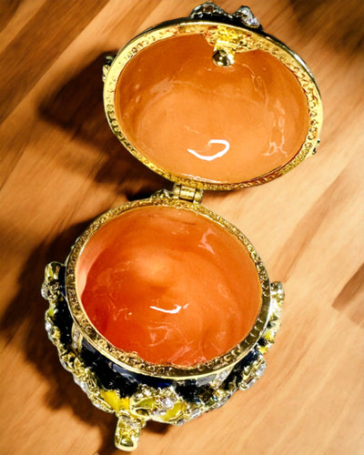 Jewelry Box 'Imperial Egg' Faberge – Vintage Style, Decorative Accessory Container