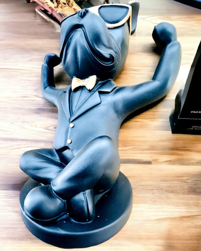 Figūriņa Bulldog Elegance - Ekskluzīvs glāžu turētājs, iespēja personalizēt ar gravējumu