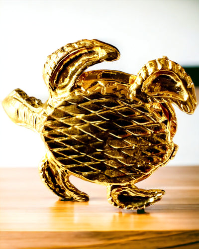 Lādīte "Bruņurupuču Ģimene" - oranža krāsa, personalizācija ar gravējumu