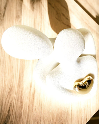 "Amor no coração – Figuras de Família em Cerâmica", possibilidade de personalização com gravação