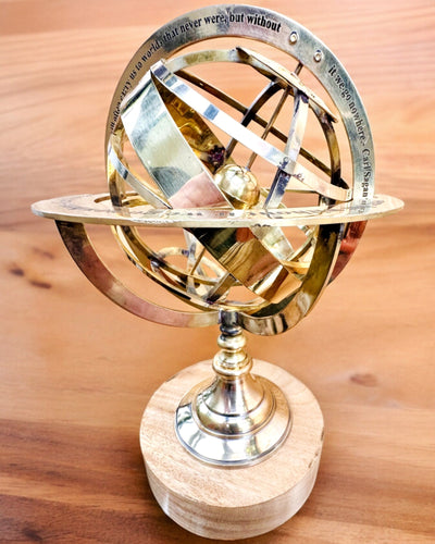 Astrolabium Artis - Feito à Mão com Opção de Gravação, decoração para escritório, premium