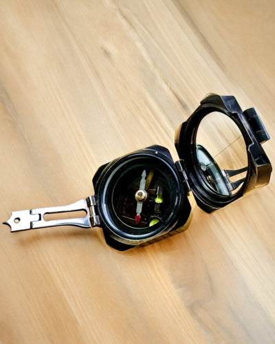 Solid, premium "Navigator" Captain's Compass - with personalization engraving option