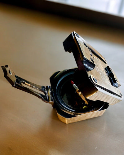 Solid, premium "Navigator" Captain's Compass - with personalization engraving option