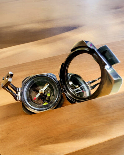 Solid, premium "Navigator" Captain's Compass - with personalization engraving option