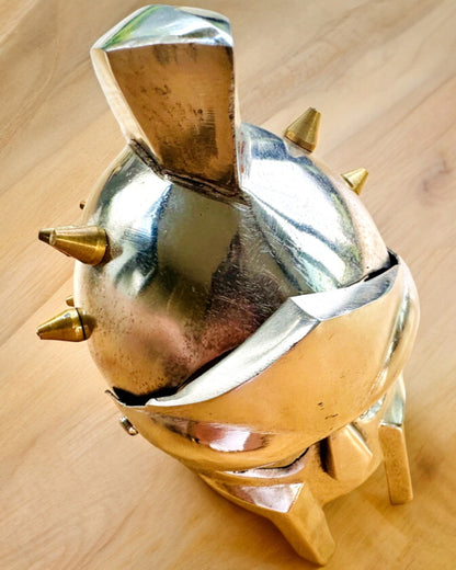 Gladiatoru bruņinieku maska "Sparta" - iespēja personalizēt ar gravējumu