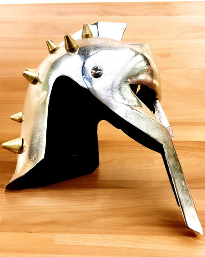 Gladiatoru bruņinieku maska "Sparta" - iespēja personalizēt ar gravējumu