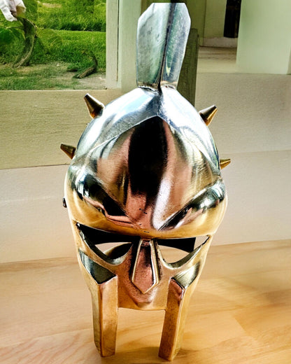Gladiatoru bruņinieku maska "Sparta" - iespēja personalizēt ar gravējumu