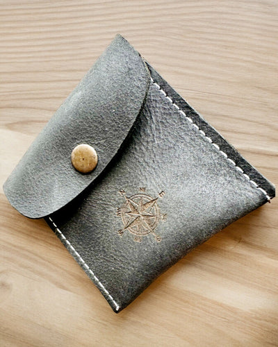 Etui pentru ceas de buzunar sau busolă Călător - posibilitate de personalizare cu gravură