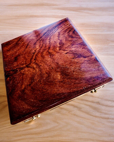 Large Wooden Box for Compass "Gilbert & Sons" with Engraving Option