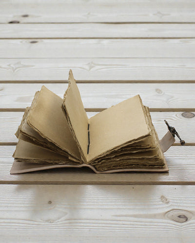 Шкіряний нотатник Метелик натхнення Never Hide Your Wings – 13 × 18 см