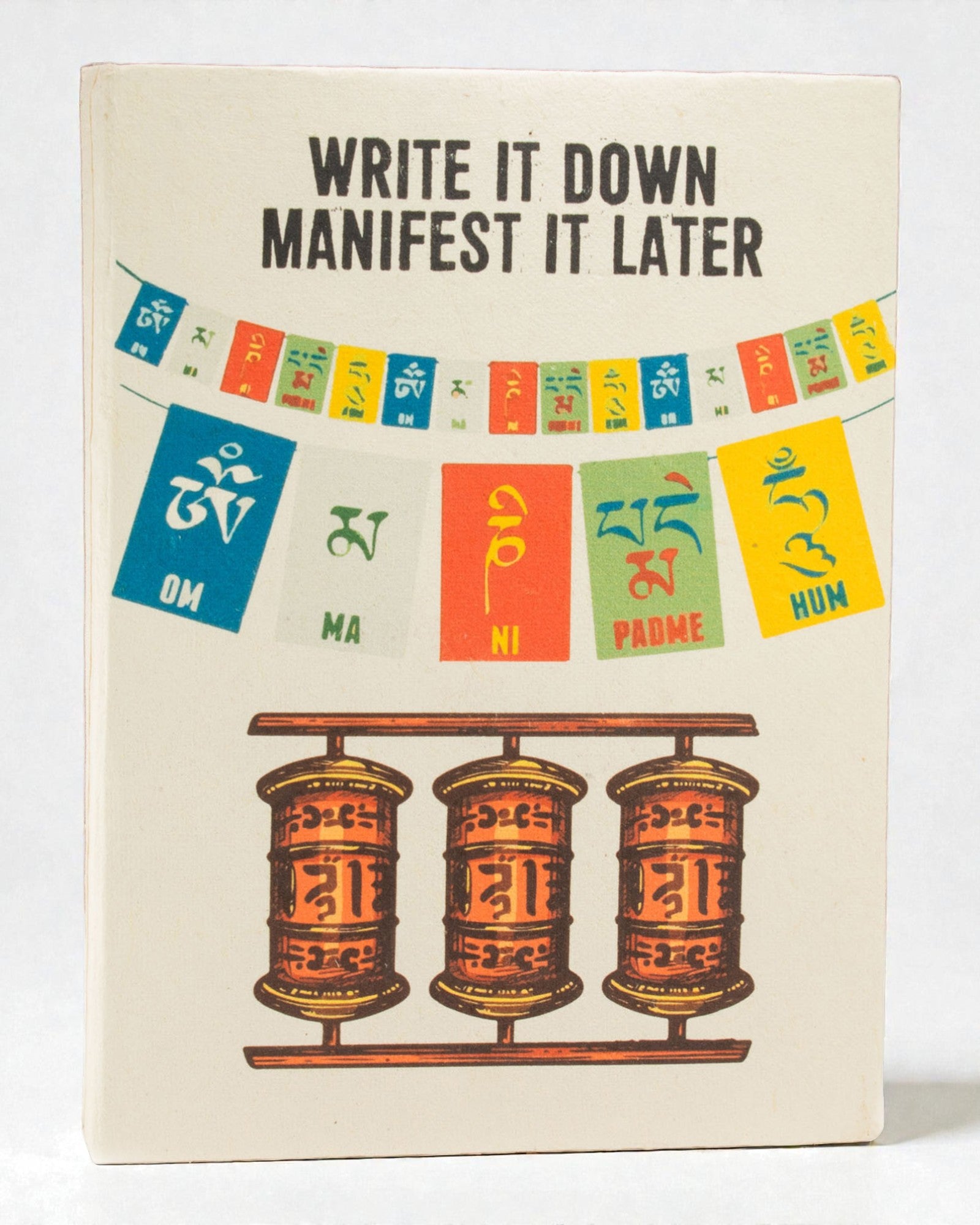 Caiet de notițe mare Lokta Inspirații – Notează asta (21 x 15 cm, 45 file)