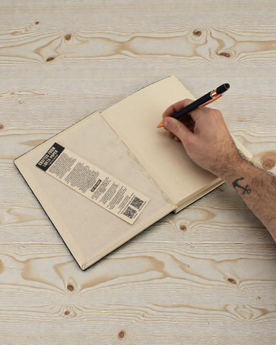 Didelė „Lokta“ įkvėpimo užrašinė (21x15cm) – 45 lapų – „Kiekviena viršūnė“ – su skirtuku