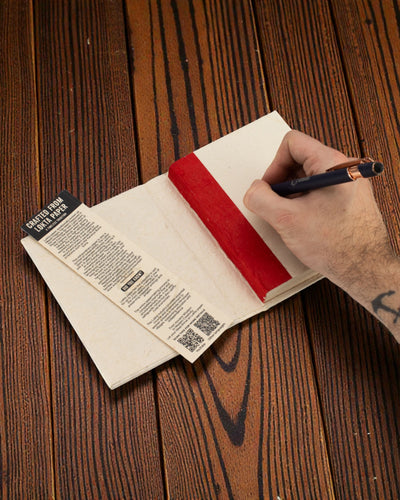 Harmonia de Azulejos Coloridos – caderno de notas médio Lokta com motivo de mini azulejos 15 × 12 cm, 45 folhas