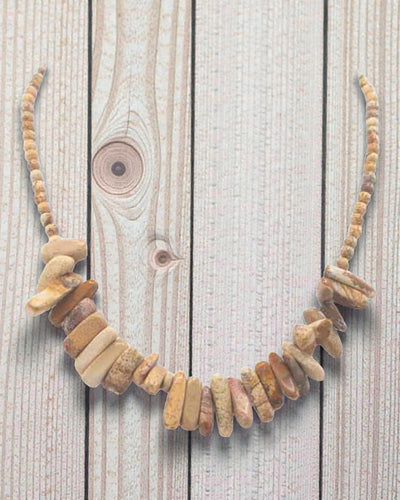 Longstone Precious-stone Necklace - Map Stone