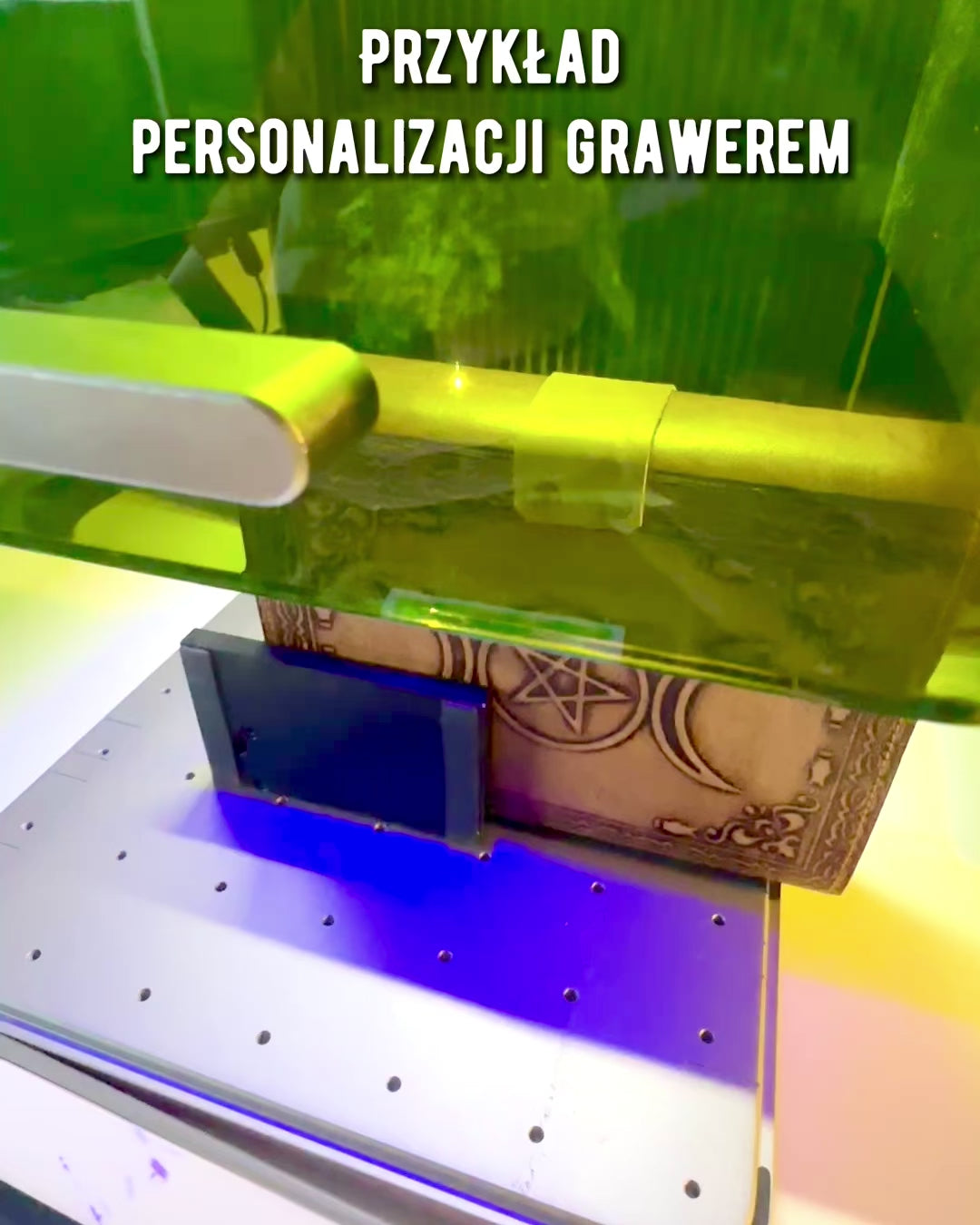 Premium Dnevnik, Antički uzorak, Kožna Bilježnica "Čarobna Kronika" 200 stranica, 2 varijante na izbor, personalizacija gravurom