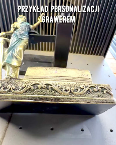 Statuette "Justicia 2" - Goddess of Justice – Artistic Shelf Decoration, Resin Craft, personalization with engraving