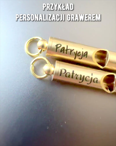 Elegant Whistles - 4 Whistle Variants, whistle to choose from, with engraving option