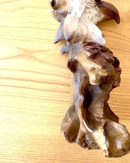 "Eagle of Freedom" – Resin Sculpture with Engraving Option for a Gift, 26.5 cm Height