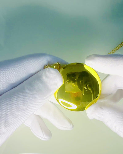 Golden Color Pocket Watch with Engraving Option