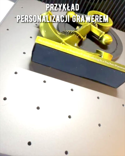 Декоративний Якір з Алюмінію - Елегантна Декорація з Можливістю Гравірування - 3 кольорові варіанти