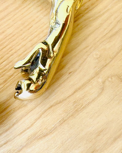 Mango Wood Walking Cane "Jaguar Elegance" - customizable with engraving