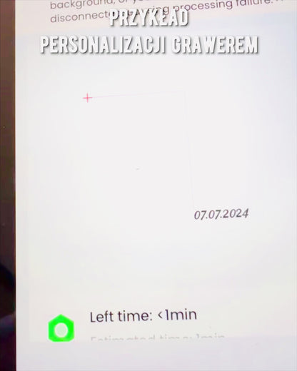 Vėrinys „Gyvybės medis“ iš obsidiano - personalizavimas graviravimu
