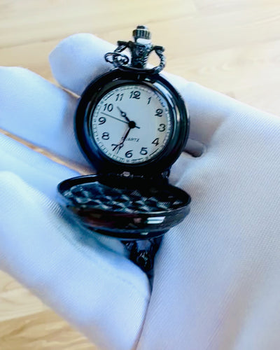 Pocket Watch "Galactic Timekeeper" - personalization with engraving available