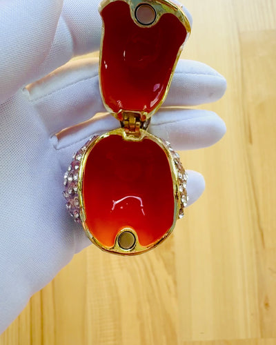 Šareni Vrabac s Graviranjem - Preslatka Skrinja za Blago