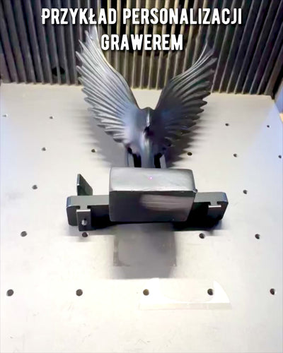 Elegantna figura anđeoskih krila visine 15 cm – "Krila čuvari", mogućnost personalizacije gravurom za poklon, personalizacija, 2 varijante boja