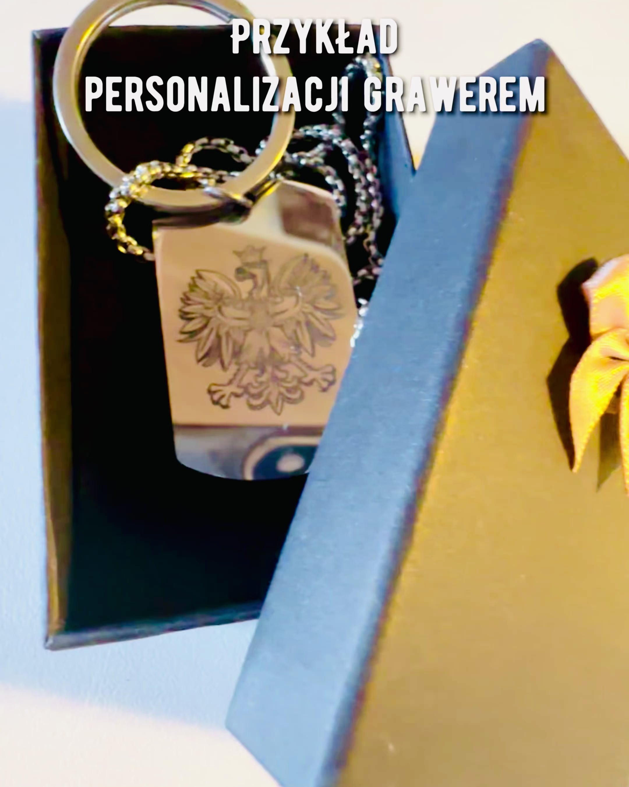 Brelok Militar ID "Nieśmiertelnik" de Aço Inoxidável – Gravura Personalizada
