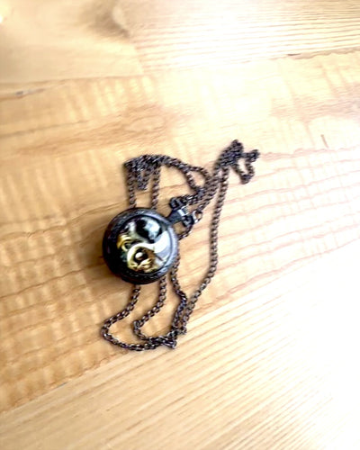 Relógio de bolso "Círculo do Dragão 2" – um acessório elegante com um toque de magia - personalização com gravação para presente