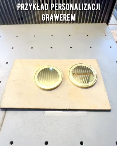 Blank Challenge Coin with Customizable Engraving – Collectible, 40mm, four models