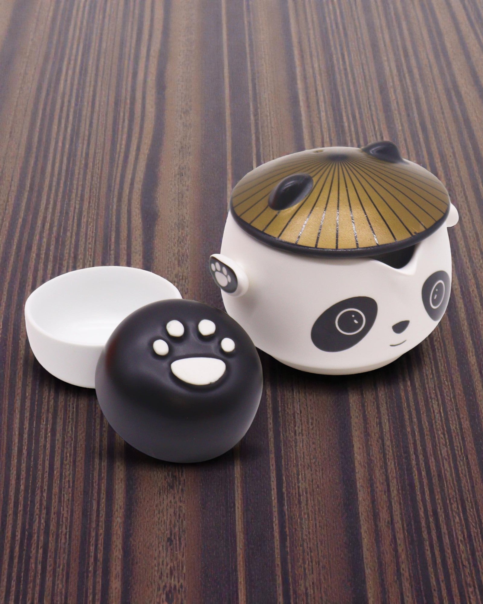 Panda – Travel Tea Set with Lid and 2 Cups