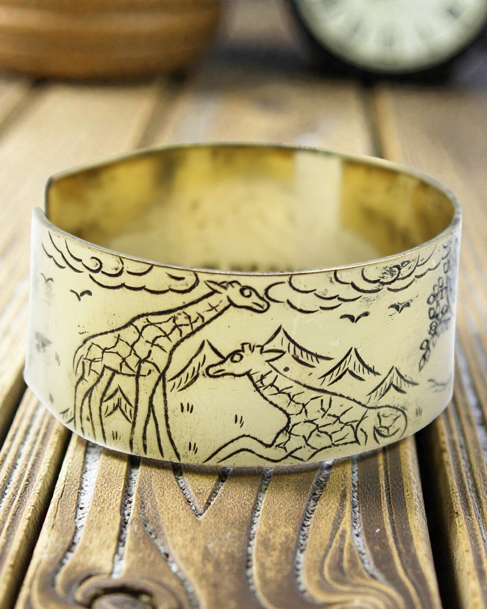 Tibetan Brass Bracelet Tree of Life – Himalayan Harmony