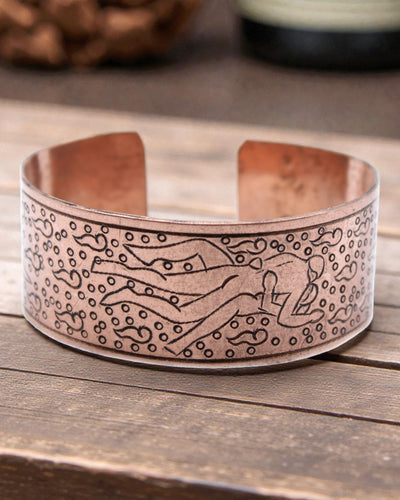 Tibetan Copper Bracelet Art of Love – Kamasutra