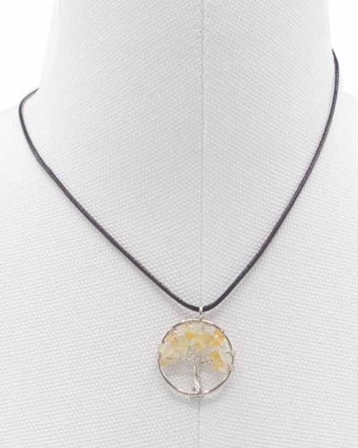 Tree of Life Necklace Energy of Passion – Carnelian