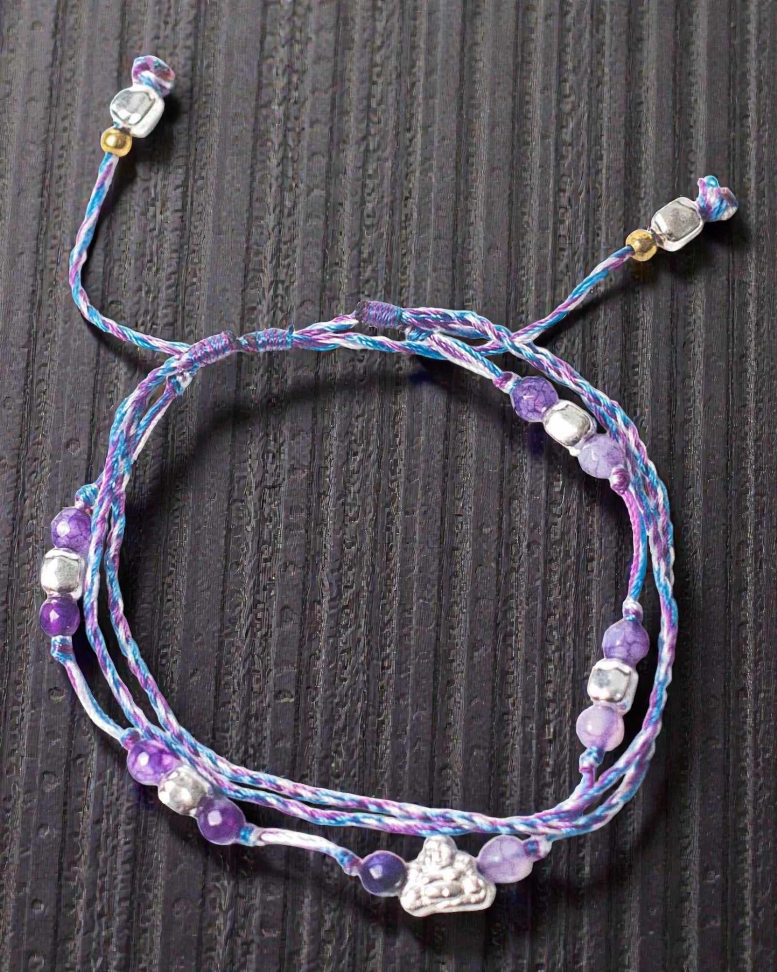 Šventyklinė virvelinė apyrankė Lucky Karma – Apsauga ir sėkmė