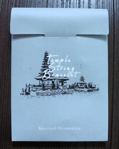 Chrámový šňůrkový náramek Dharma Knot – duchovní uzemnění