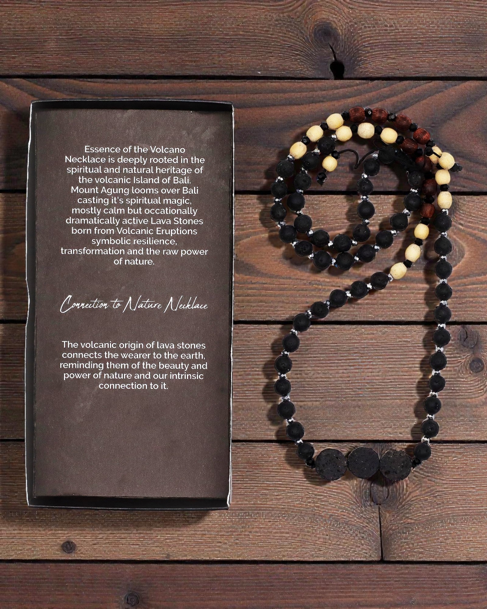 Essence of the Volcano Necklace – Bond with Nature