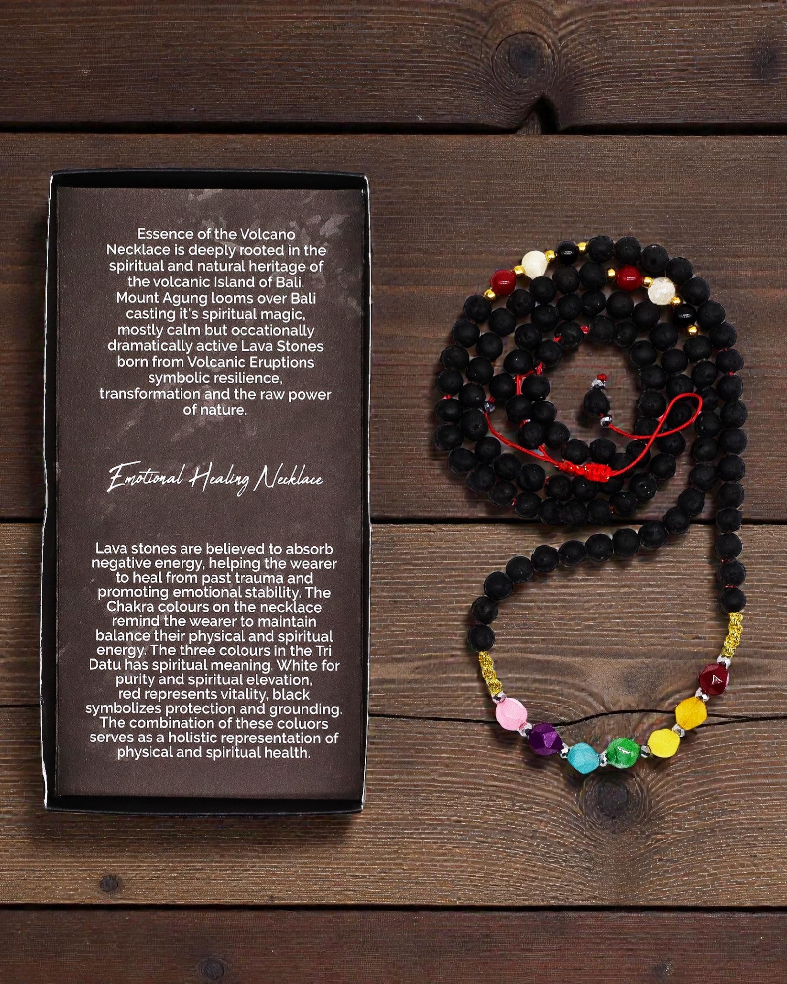 Essence of the Volcano Necklace – Emotional Healing