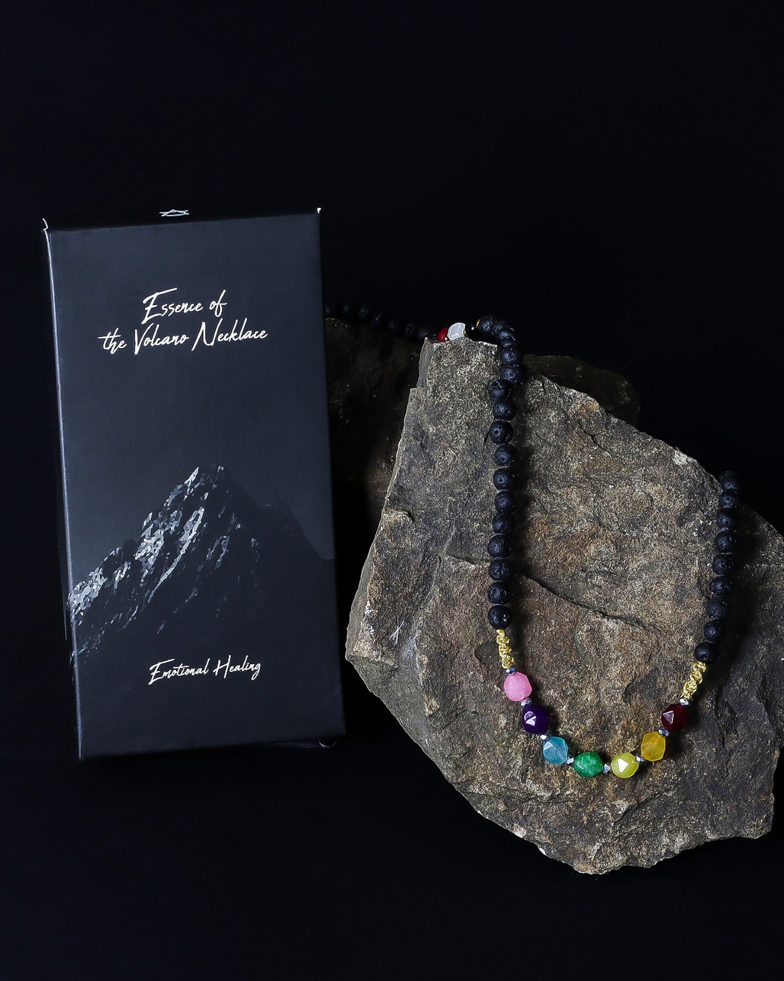 Essence of the Volcano Necklace – Emotional Healing