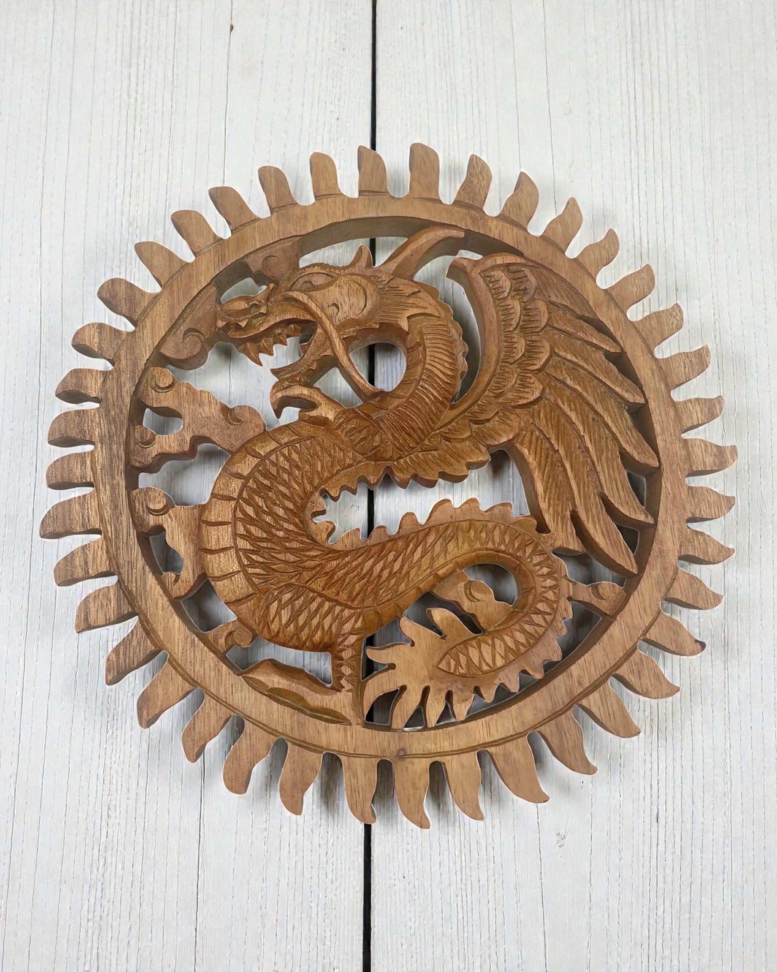 Decorative Wall Panel – Sun Dragon 30 cm